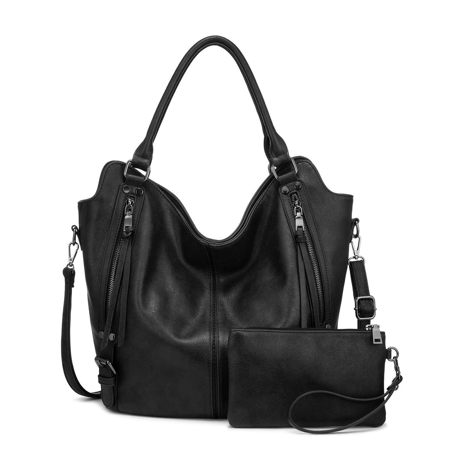 7423 Tote Bag Pu Leather Shoulder Bags Fashion Hobo Bags Large Purse